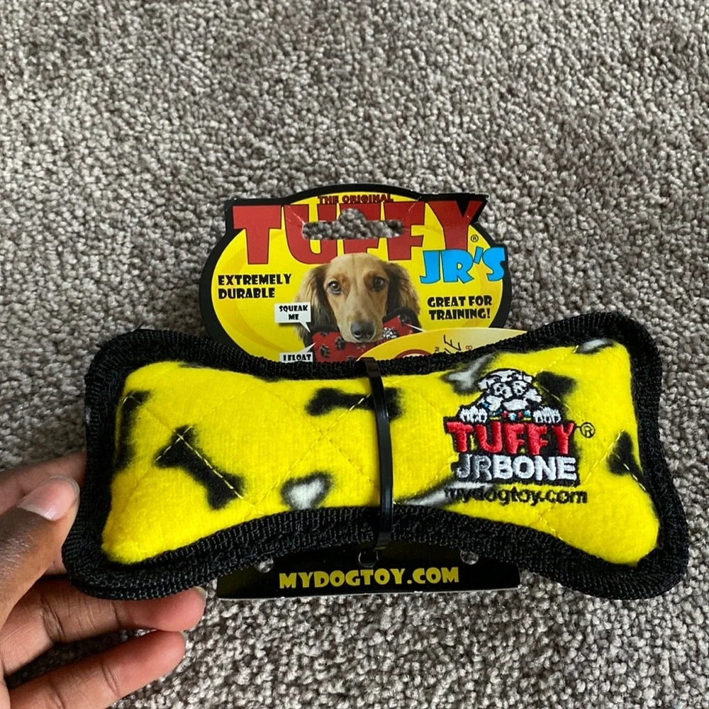 Tuffy Jr’s Squeaky Training Bone